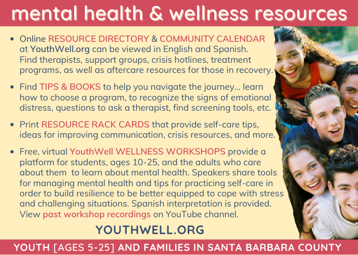 Mental Wellness Resources - Santa Barbara High School